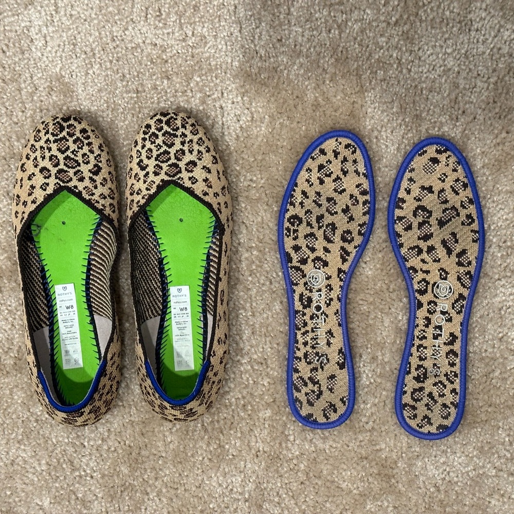 Rothy’s Size 8 Spot Flats GUC